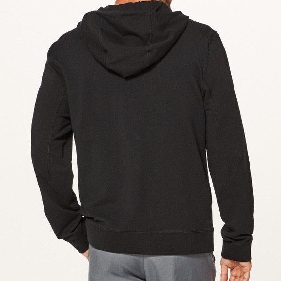 NWT BLACK LULULEMON CROSS CUT HOODIE MEN’S - Picture 6 of 7